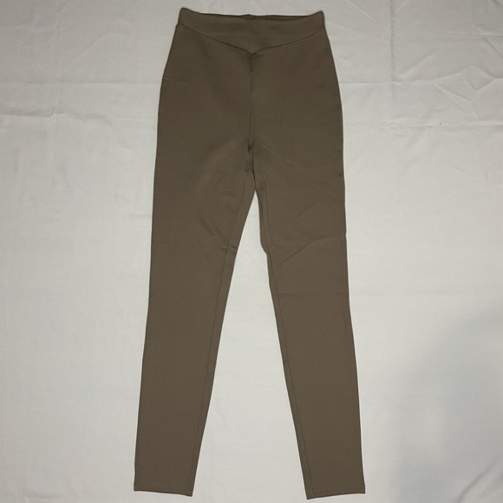 Michael Costello x REVOLVE Sloan‎ Legging in Brown Size Medium High Waisted - Picture 2 of 9